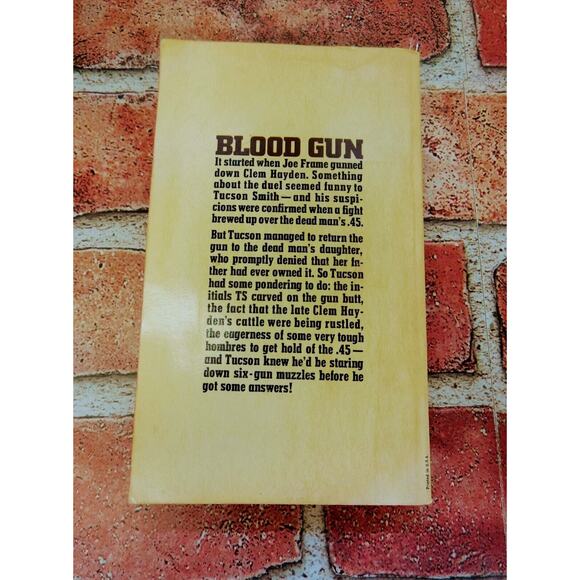 Bullet Trail Bullets for Buckaroo by William Colt‎ MacDonald - Vtg 1974 PB RARE - Picture 4 of 9